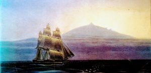 Humboldt en Tenerife, divisando el Teide Gregoriostrekking