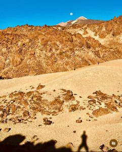 Humboldt en el gran Volcán Teide.