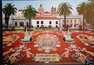 Humboldt en el volcán Teide. 