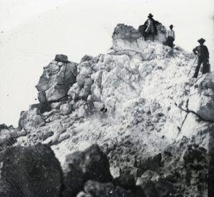 Piazzi Smith en el pico del Teide 1856, Gregorios trekking