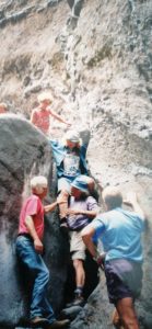 Barranco Seco años 90, barranco de Masca Gregorios trekking